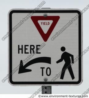 pedestrian traffic sign 0003
